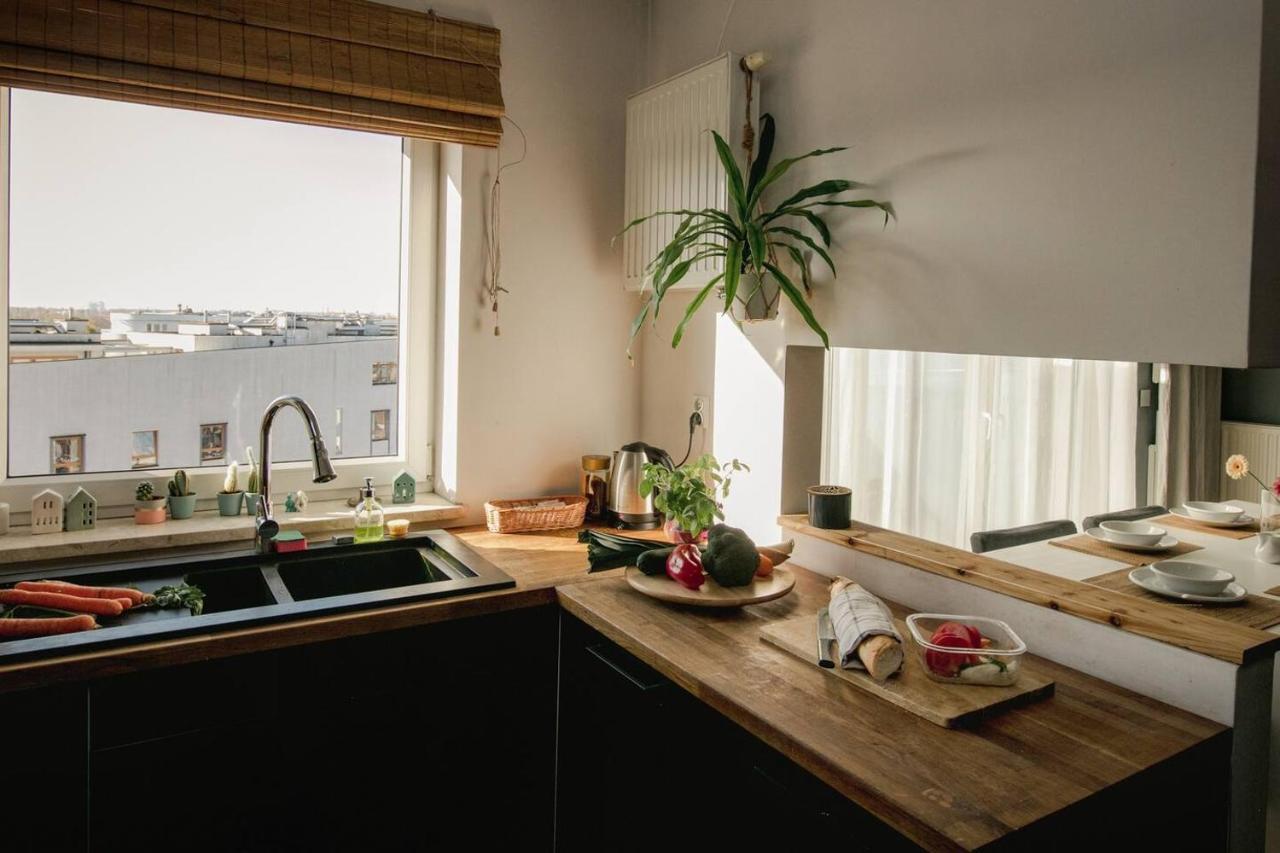 Dwupoziomowy, Rodzinny Apartament. Ochrona, Garaz. Варшава Екстер'єр фото